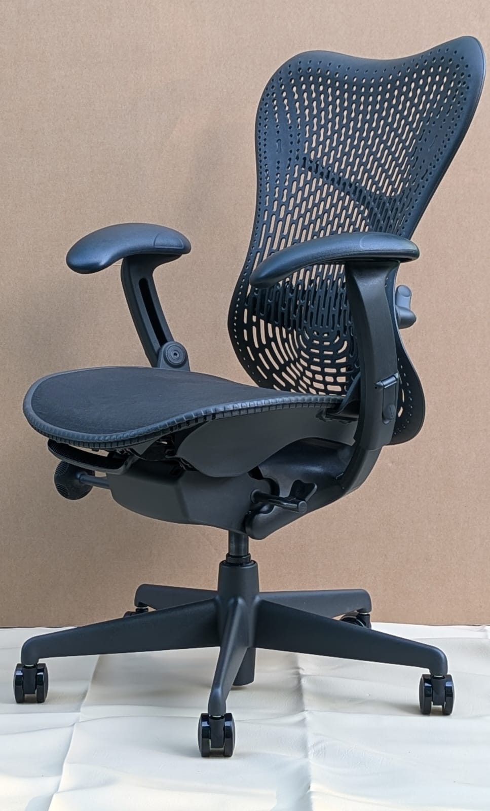 Herman Miller Mirra Fully Loaded Office Chair with Lumbar Support Graphite/Black