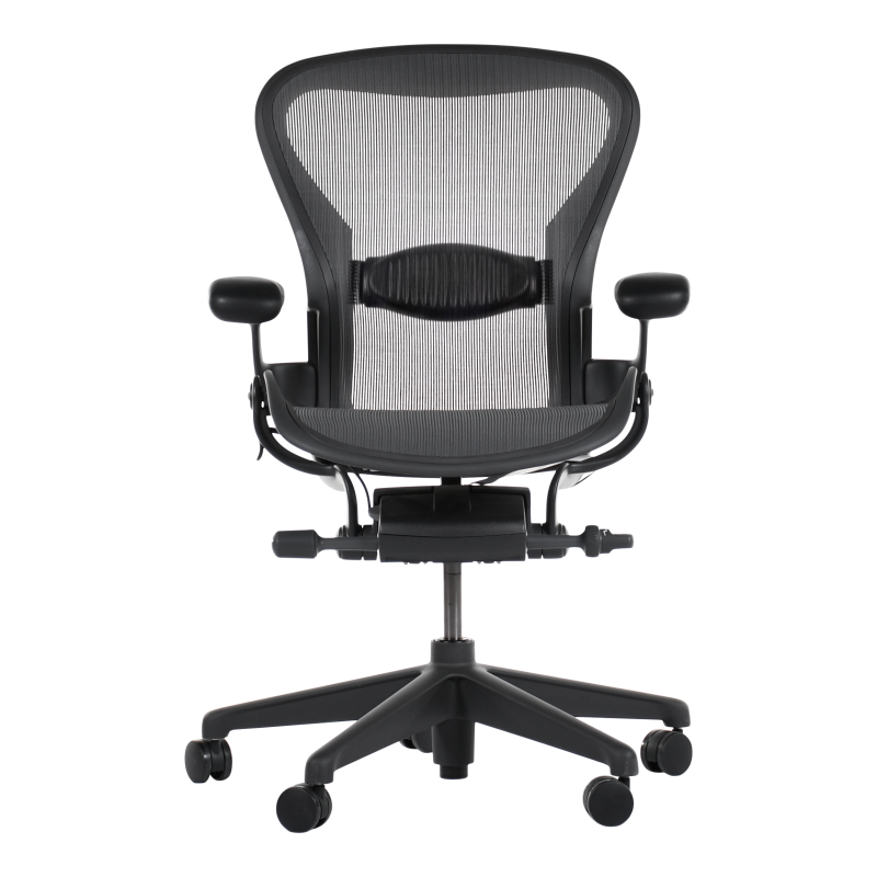 Herman Miller Aeron Remastered Lumbar Office Chair - Size B - FULLY LOADED