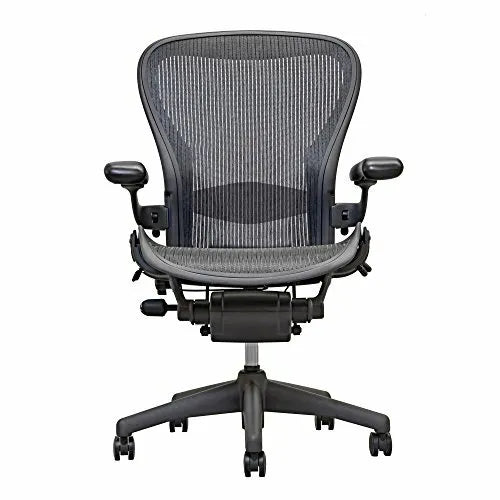 Size C Herman Miller Aeron Lumbar Chair MK2 - Fully Loaded - HM Chairs